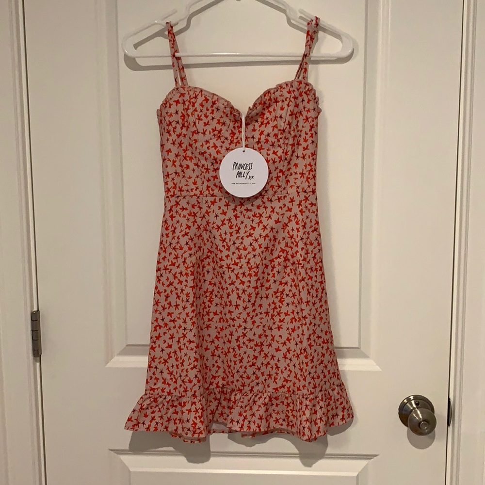 Princess Polly floral Deniz mini dress